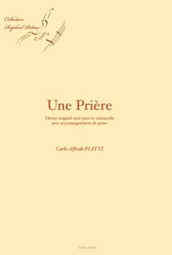 Une Prière Alfredo C. Piatti Partition Violoncelle