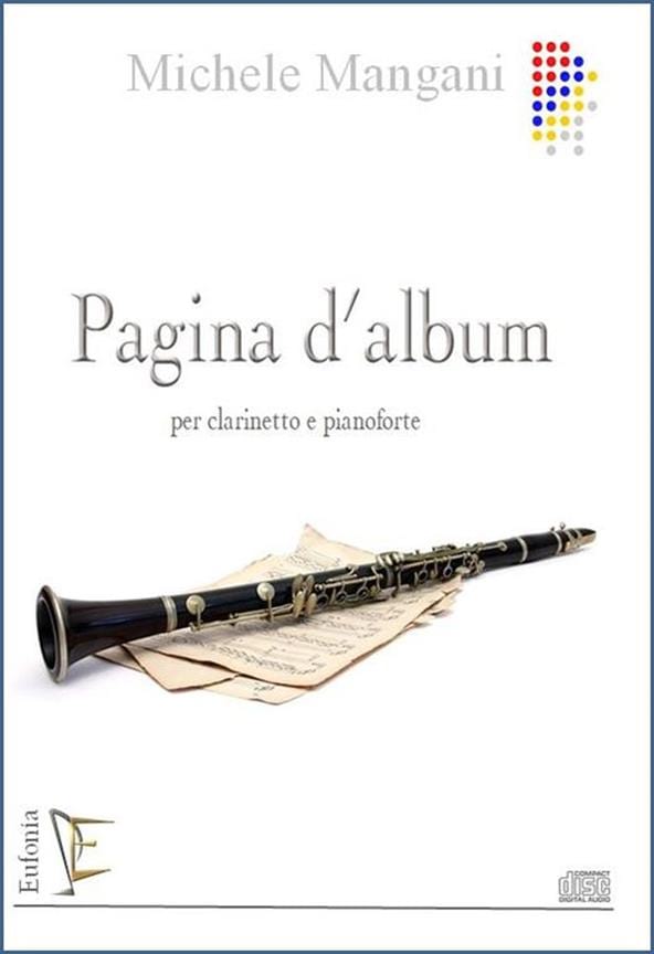 Pagina d'album Michele Mangani Partition Clarinette