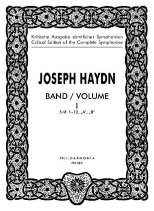 Edition complete Symphonies - Volume 1 1-12 - Score - HAYDN
