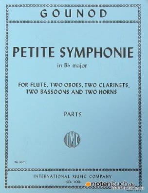 Petite Symphonie Sib M. - Nonette A Vents GOUNOD Partition