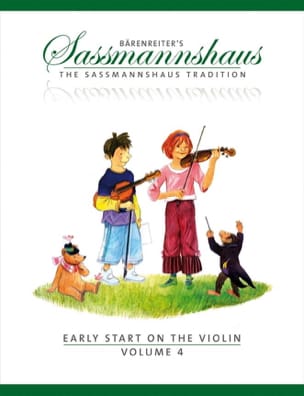 Early start on the violin vol.4 Egon Sassmannshaus Partition Violon