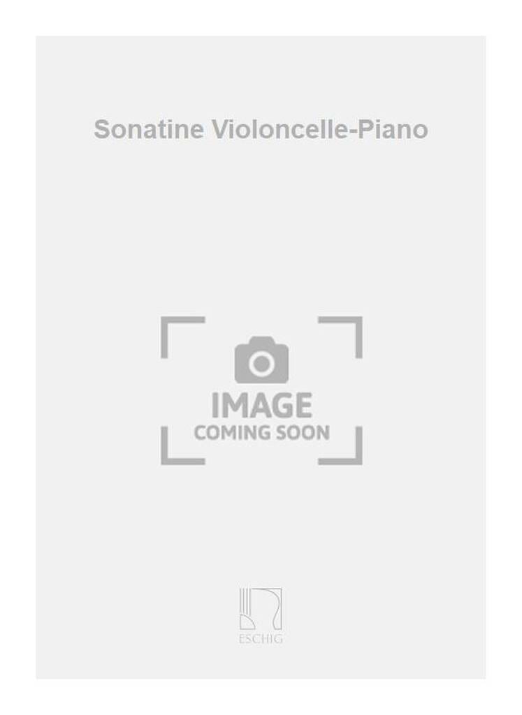 Sonatine Conrad Beck Partition Violoncelle