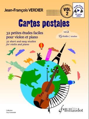 Cartes postales - Violon - Volume 2 - Jean-François Verdier