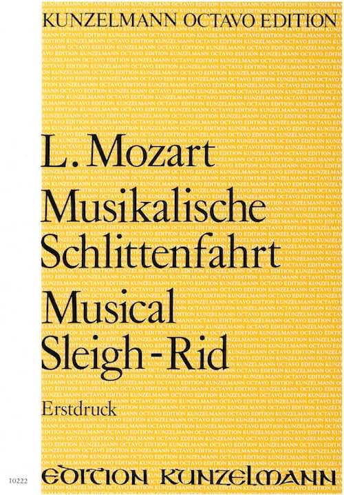 Musikalische Schlittenfahrt - Partitur - Leopold Mozart - Partition