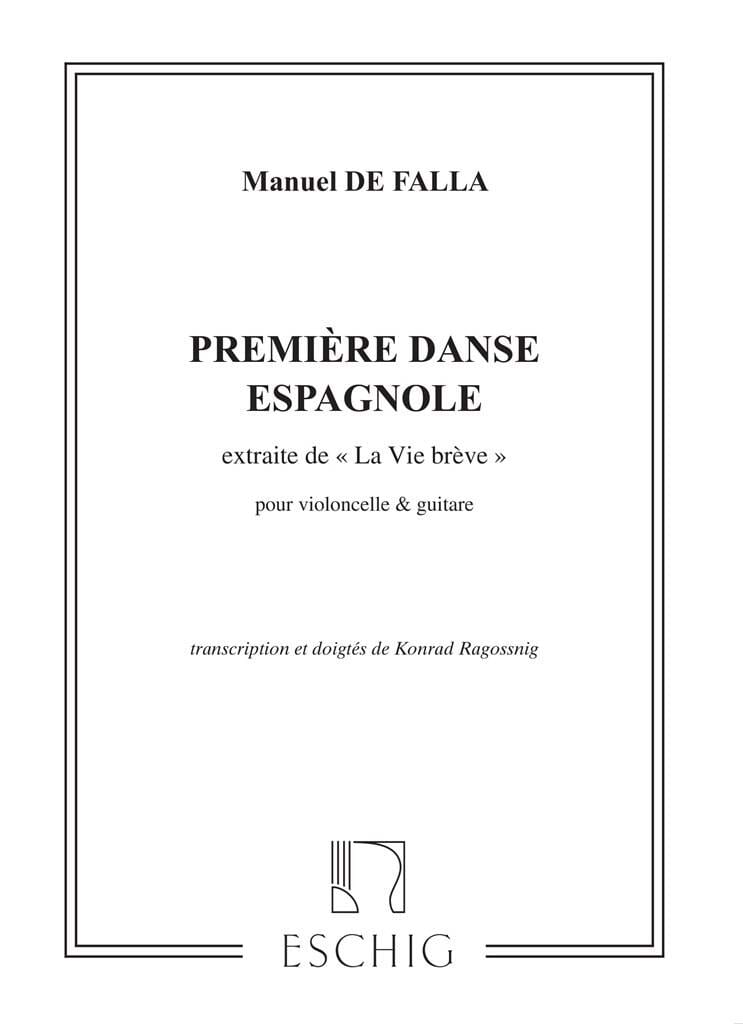 Danse Espagnole,1. DE FALLA Partition