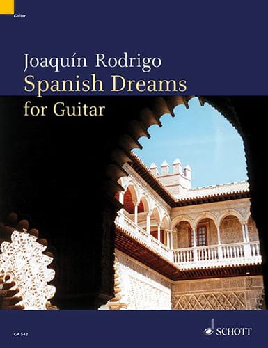 Spanish dreams for guitare RODRIGO Partition Guitare