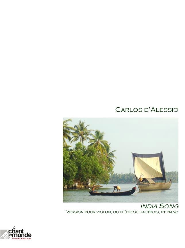 India Song Carlos D'Alessio Partition Violon