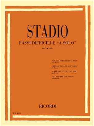Passi Difficili E A Solo Ciro Stadio Partition Basson
