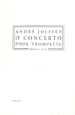 Concerto pour trompette n° 2 - Conducteur - André Jolivet - Partition
