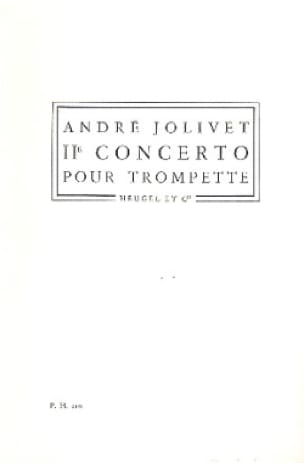 Concerto pour trompette n° 2 - Conducteur - André Jolivet - Partition