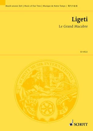 Le Grand Macabre LIGETI Partition Grand format
