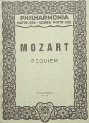 Requiem d-moll KV 626 - Partitur MOZART Partition Petit format