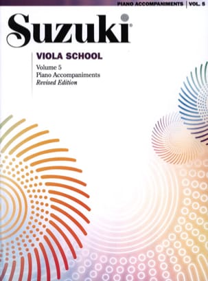 Viola School Vol.5 - Accompagnement Piano SUZUKI Partition Alto