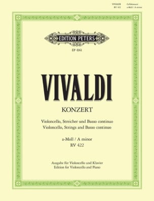 Parcourir les pages de Concerto en la mineur RV 422 / PV 24 - VIVALDI - Partition