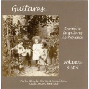 Approche de la guitare - Volume 3 et 4 CD - Partition