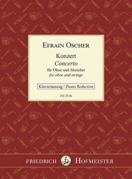 Concerto pour Hautbois et Cordes - Hautbois/piano - Efrain Oscher