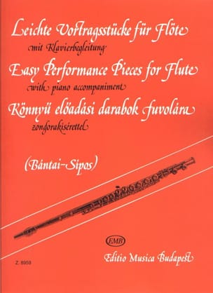Easy performances pieces for flute - Bantai Vilmos / Sipos Eva