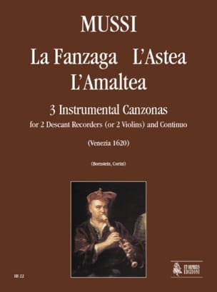 La Fanzaga - L'Astea - L'Amaltea Giulio Mussi Partition Trios