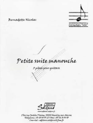 Petite Suite Manouche Bernadette Nicolas Partition Guitare