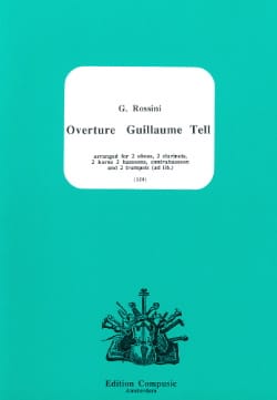 Ouverture Guillaume Tell - 11 Vents ROSSINI Partition Sextuors