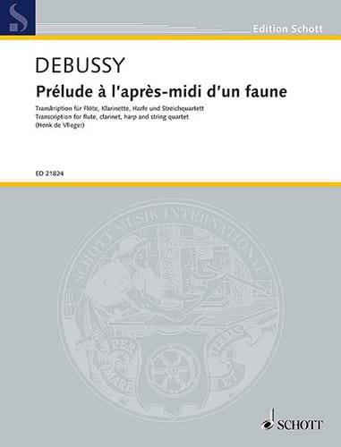 Prélude à l'après-midi d'un faune - Septuor DEBUSSY Partition