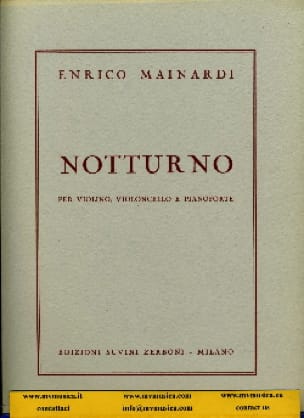 Notturno Enrico Mainardi Partition