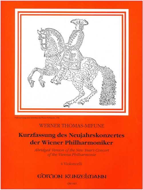 Kurzfassung des Neujahrskonzertes - 4 Cellos - Mifune Werner Thomas