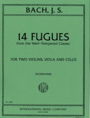 14 Fugues - Volume 2 - 2 violins viola cello BACH Partition