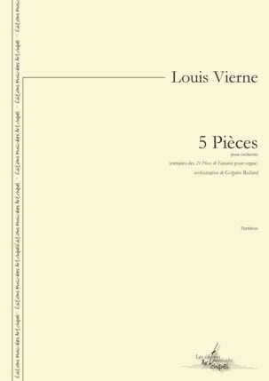 Parcourir les pages 5 pièces - VIERNE - Partition - Grand format