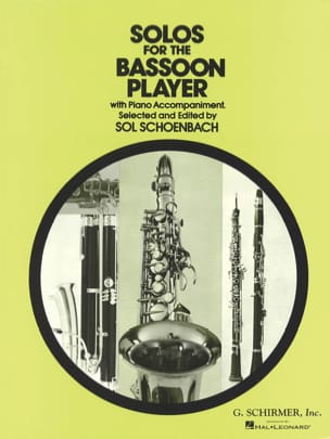 Solos for the Bassoon Player Sol Schoenbach Partition Basson