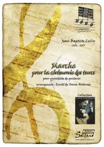 Marche pour la cérémonie des turcs LULLY Partition Guitare