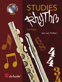 Studies In Rhythm For Flute Hulten Jan Van Partition Flûte traversière