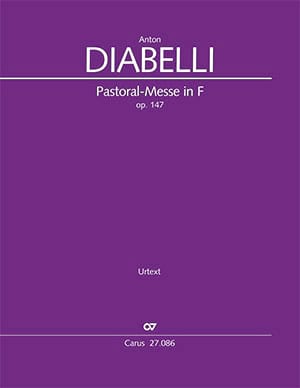 Messe Pastorale op. 147 - Score DIABELLI Partition Grand format