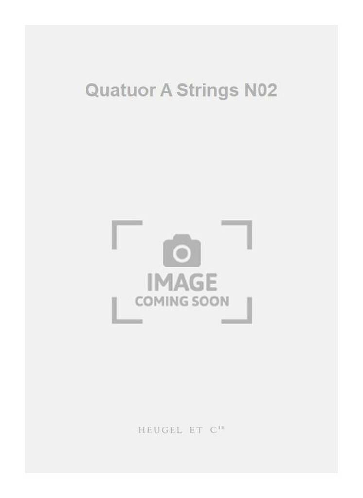 Quatuor à cordes n° 2 - Parties - Henri Sauguet - Partition - Quatuors