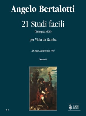21 Studi Facili Angelo Bertalotti Partition Viole de gambe