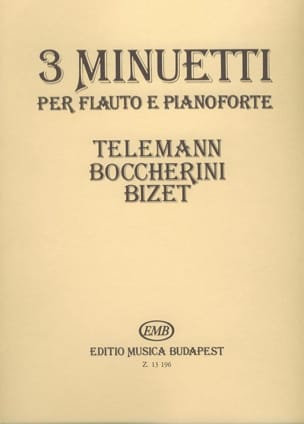 3 Minuetti - Flauto e pianoforte - Bantai Vilmos / Sipos Eva