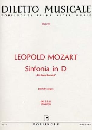 Sinfonia D-Dur - Partitur - Leopold Mozart - Partition - Grand format