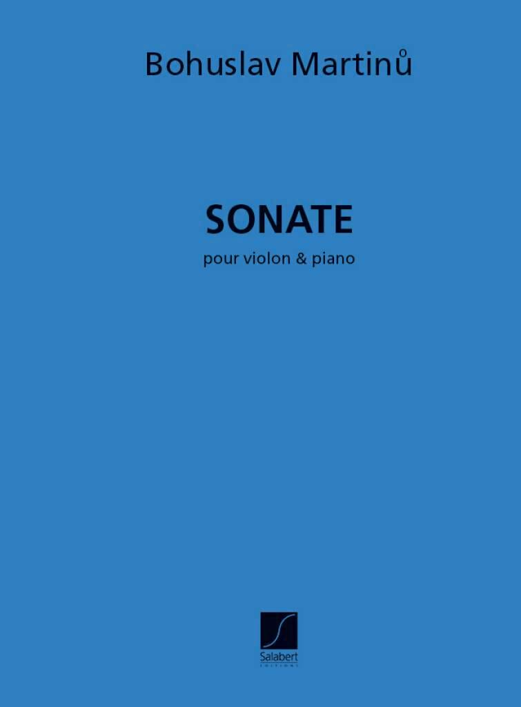 Sonate - Violon MARTINU Partition Violon