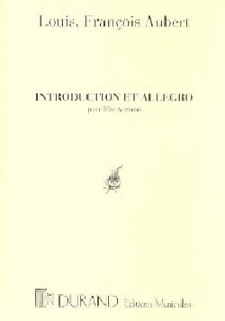 Introduction et Allegro - Louis-François Aubert - Partition