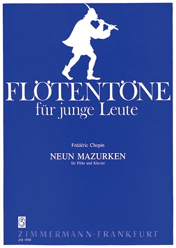 9 Mazurken - Flöte Klavier CHOPIN Partition Flûte traversière