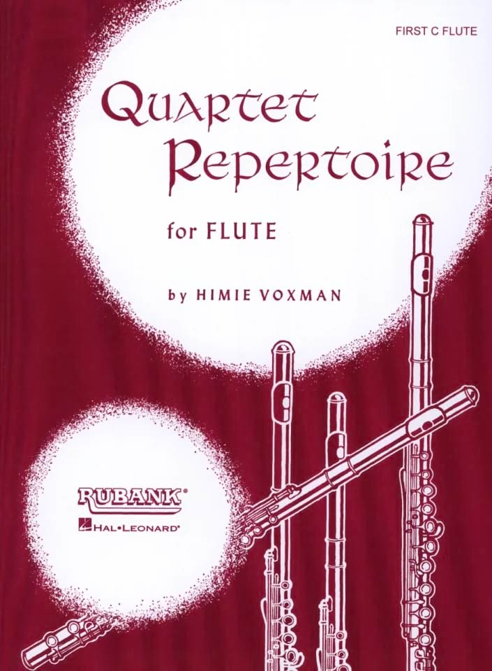 Quartet Repertoire For Flute / 1° Flûte - Himie Voxman - Partition