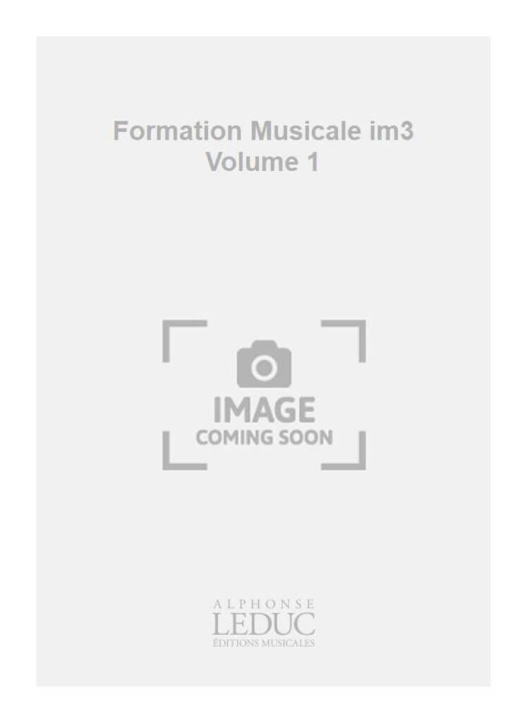 Formation musicale - IM3 - Volume 1 - Ivan Markovitch