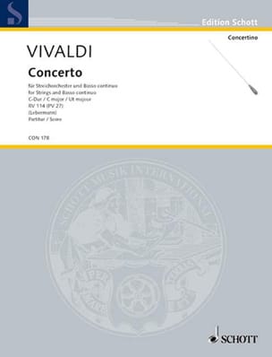 Parcourir les pages de Concerto ripieno C-Dur - VIVALDI - Partition