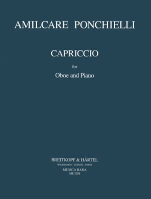 Capriccio - Oboe piano Amilcare Ponchielli Partition Hautbois