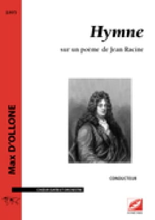 Hymne - Conducteur Max D'Ollone Partition Grand format