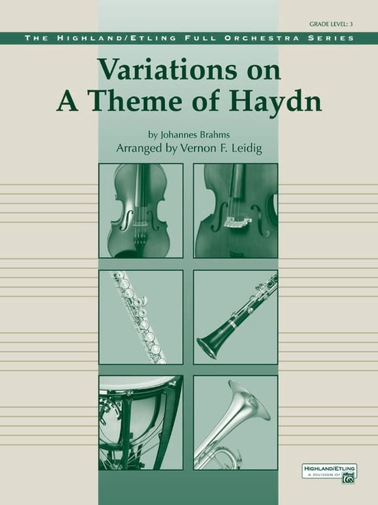 Variations on a Theme of Haydn BRAHMS Partition