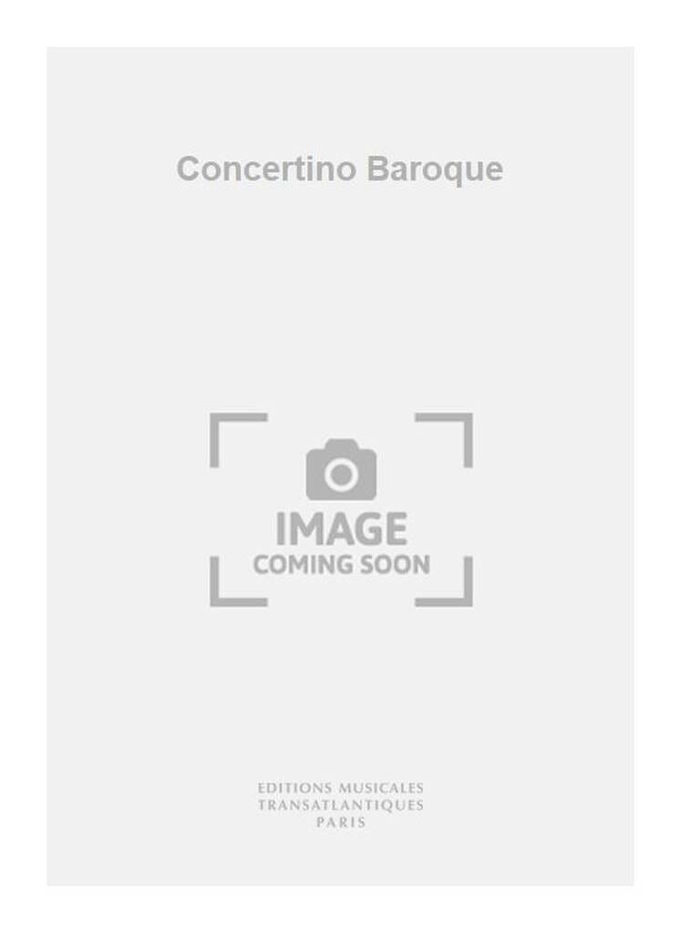 Concertino baroque op. 71 Aimable Massis Partition Violon