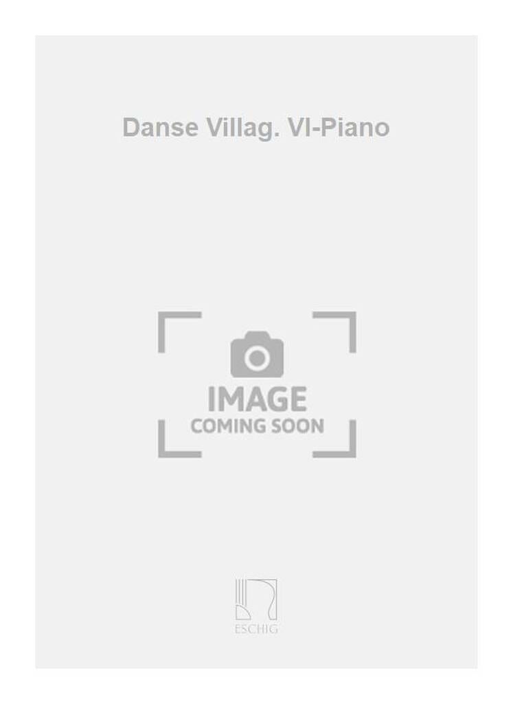 Danse Villageoise M. Lechevalier Partition Violon