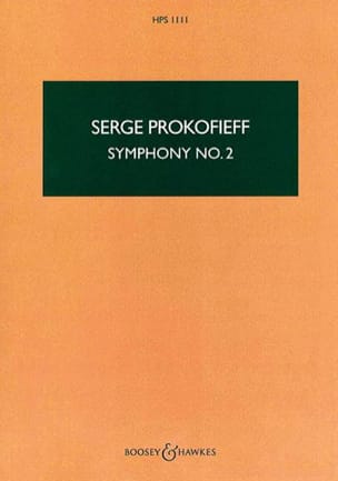Symphonie n° 2 - Score PROKOFIEV Partition Grand format