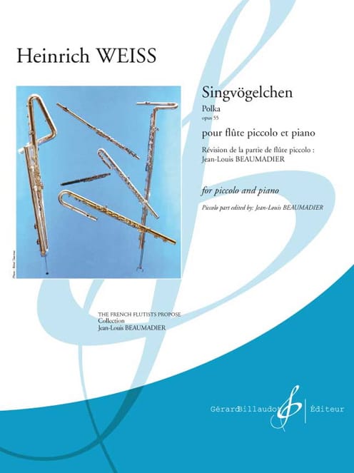 Singvögelchen, Polka opus 55 - Heinrich Weiss - Partition